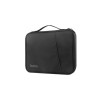 Geantă pentru laptop GT2, 10.9", 3 compartimente, fermoar, material textil, negru
