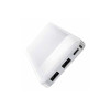 Baterie externă J72, 10000mAh, 2xUSB-A, încărcare 10W, alb