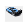 Mașină de curse Bugatti cu telecomandă, scară 1:16, albastră