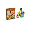 Cărucior mini-scuol amuzant DIY - Benzinărie cu accesorii, 61 de piese