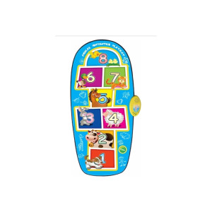 Covoraș educativ sonor pentru copii, Ramiz, poliester, multicolor Covoraș educativ sonor pentru copii, Ramiz, poliester, multicolor фото