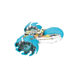 Three-wheeled remote control stunt car 14x14x26 cm - Blue фото