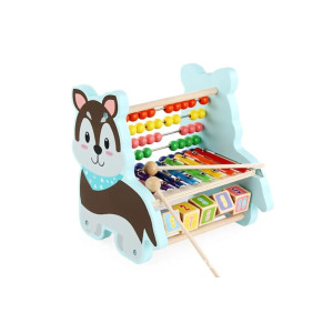 Numaratoare, Xilofon si Cuburi de Invatare, din Lemn, Multicolor - Jucarie Educativa Catelus Numaratoare, Xilofon si Cuburi de Invatare, din Lemn, Multicolor - Jucarie Educativa Catelus фото