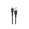 Fortune, X62, USB-A la USB Tip-C, 5A, 1.0m, Negru