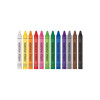 Creioane cerate jumbo S-cool, set de 12 culori