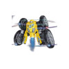 Remote control car, 2.4 GHz, 360° rotation, bright light toy - Yellow