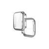 Carcasă de protecție 45mm cu sticlă pentru Apple Watch 7/8 WS3 - Argintie