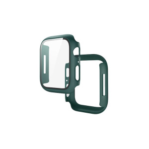 Carcasă ecran ceas inteligent, Hoco, pentru Apple Watch 7/8 WS3, sticlă, 41 mm, verde фото