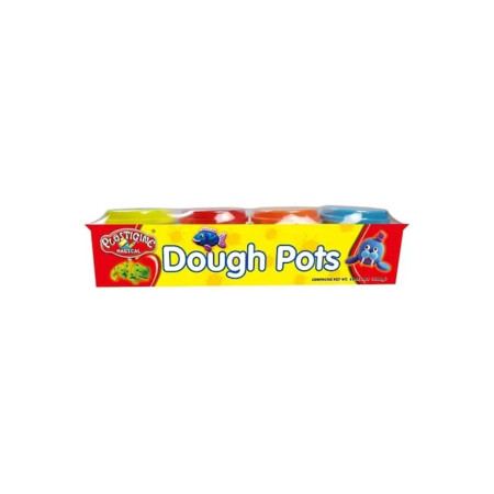 Plastilina pentru copii – set cu 4 recipiente de plastilina, set creativ
