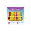 Set Joc Educativ Montessori, 12 forme oua, 6 culori potrivirea formelor si invatarea culorilor, mult