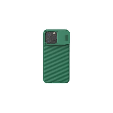 Carcasă pentru iPhone 15 Pro, CamShield Pro, TPU, Verde Intens