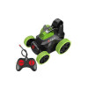 Off-road remote-controlled car for kids with lights, music, acrobatic moves, 10x13x17 cm, light gree