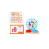 Ceas Montessori din lemn educativ și interactiv cu alarmă, diverse forme geometrice și culori