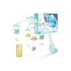 Carusel Interactiv Multifunctional Night Bed Bell BebeLux, Rotire 360°, Efecte Luminoase si Sonore,