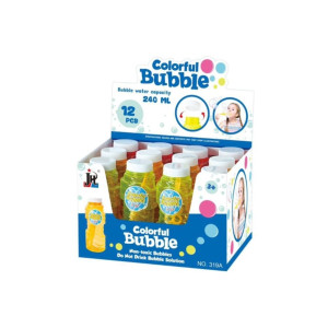 Set bule de săpun, 12 sticle colorate, fiecare 240 ml фото