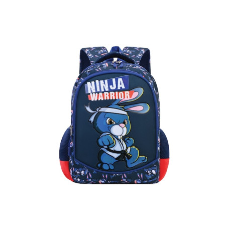 Ghiozdan S-Cool, Ninja Warrior, pentru gradinita, 34x23x14 cm