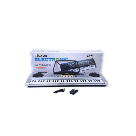 Orgă electronică cu 61 de clape, microfon, linie audio și USB/MP3