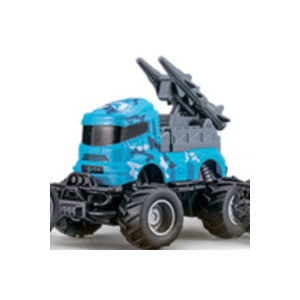 Military remote control car with headlights, 27 MHz, 4 channels, 14x13x18 cm, blue Military remote control car with headlights, 27 MHz, 4 channels, 14x13x18 cm, blue фото