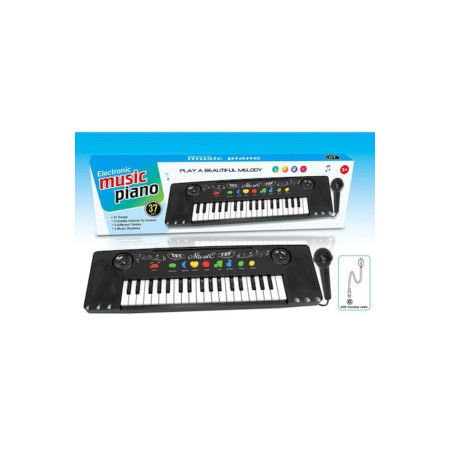 Instrument muzical pentru copii – orgă electronică (pian) cu USB, 37 de clape