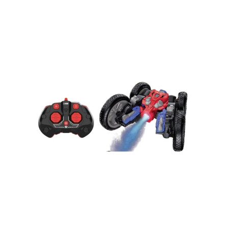 Remote control car, 360° rotation, bright-light toy, 2.4 GHz, Red