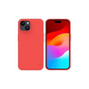 Carcasă pentru iPhone 15 Plus - Nillkin Super Frosted Shield - Roșu фото