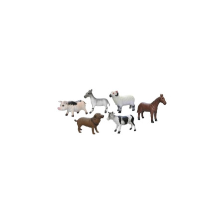 Set figurine „Animale de ferma – 6 piese” jucarii pentru copii