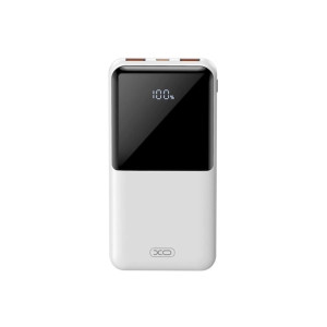 Baterie externă XO-PR205, 10.000 mAh, 2 x USB + 1 x Tip-C, afișaj LED, negru фото