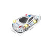 Mașină de poliție cu telecomandă - scară 1:18, lumini LED, design durabil