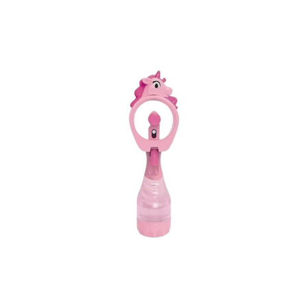 Ventilator cu pulverizator de apa „Unicorn” – jucarie interactiva pentru copii si adulti, roz