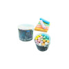 Set de 20 crete rotunde colorate pentru asfalt
