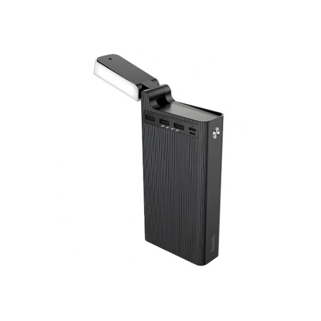 Baterie externă J62 Jove, 30000 mAh, încărcare standard (5V), LED, neagră