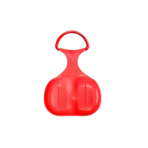 Sanie de gheață pentru copii cu mâner – Bob din plastic, 58x39 cm, roșie Sanie de gheață pentru copii cu mâner – Bob din plastic, 58x39 cm, roșie фото