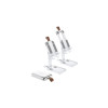 Suport telescopic de birou compatibil cu telefoane și tablete 4.7"-14", alb, S28
