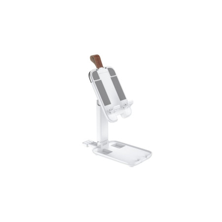 Suport telescopic de birou compatibil cu telefoane și tablete 4.7"-14", alb, S28