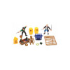 Set de joaca cu pirati – 2 figurine, arme si sac cu bani, pentru copii de la 3 ani, multicolor
