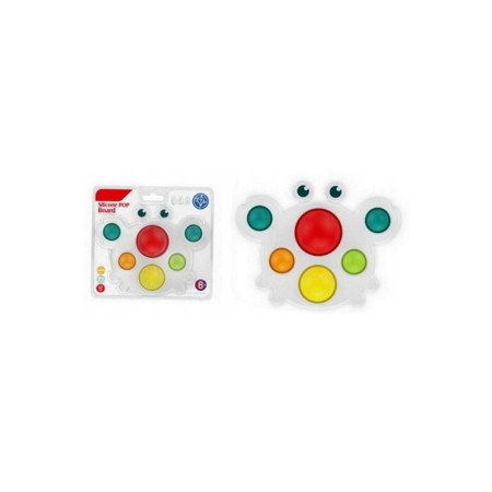 Pop-it din silicon, tabla de tip flip, jucarii pentru motricitate fina pentru copii, antistres, crab