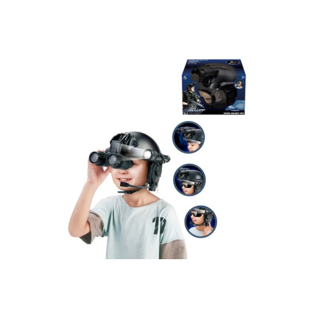 Set de accesorii speciale cu cască — efecte luminoase și sonore, Jucărie Jucărie, pentru vârste de 3+ ani, multicolor