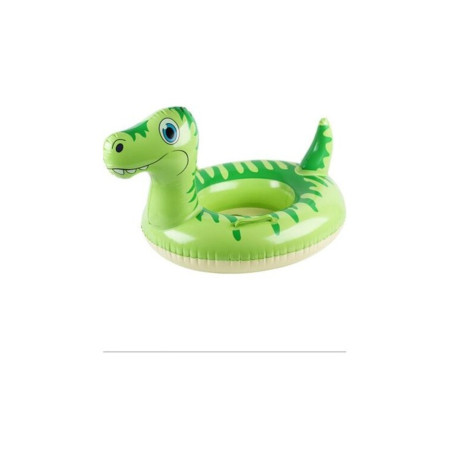 Colac de inot pentru copii, Toy Toy Toy, verde, dinozaur, material durabil