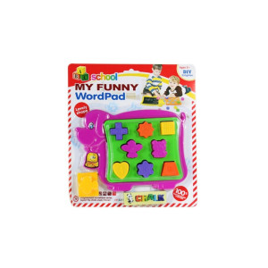 Jucărie educativă pentru învățarea numerelor și desenului, joc puzzle pentru copii, roz și verde фото