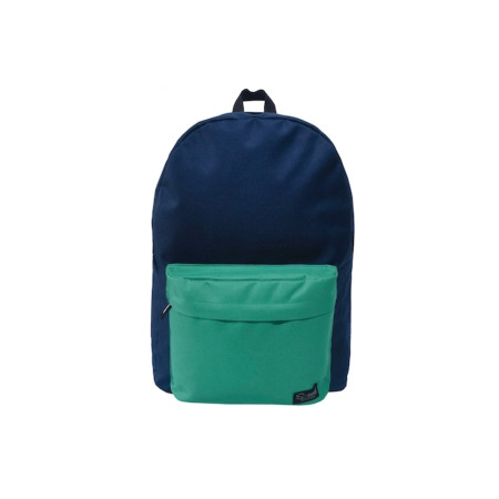 Ghiozdan S-Cool, Classic, 43x30x16 cm, albastru-verde