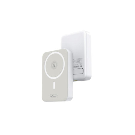 PR231, 15W, 10000 mAh, Wireless, PD/20W, Asistență MagSafe +, Alb