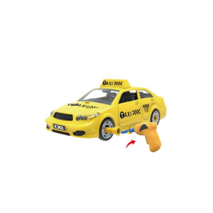 Kit auto de asamblat, mașină de jucărie taxi, 41 de piese, scară 1:10 фото