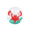 Minge de plajă gonflabilă pentru copii și adulți, 60 cm, cu crab