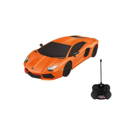 Mașină cu telecomandă McLaren, pentru copii, curse 1:18, portocalie