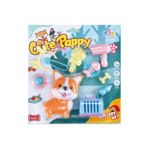 Set de jucării pentru câini Ginger cu accesorii 22x22 cm фото