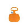 Sanie de gheata pentru copii cu manere – sanie din plastic tip bob, 58x39 cm, Portocaliu
