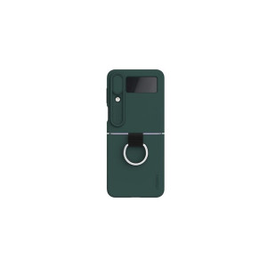 Husă de telefon pentru SA Galaxy Z Flip 4, CamShield Silky, TPU, Verde Pădure фото
