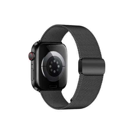 Curea Apple Watch, Hoco, oțel inoxidabil, 42/44/45/49 mm, neagră