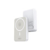 Baterie magnetică wireless, XO-PR231, MagSafe, 10.000 mAh, încărcare PD20W cu port Type-C, alb