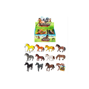 Set de figurine Cal sălbatic – 12 piese miniaturale realiste pentru copii фото